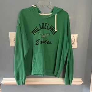 Women’s 47 Brand Green Philadelphia Eagles hoodie